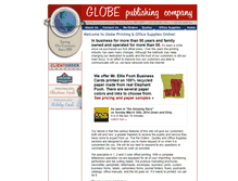 Tablet Screenshot of globepubco.com